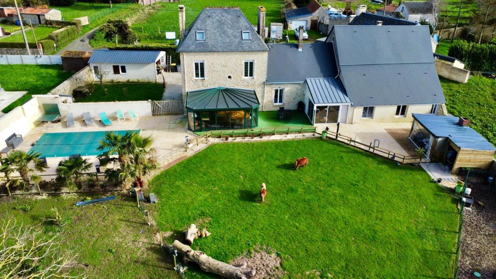 Gite Isigny Omaha Saint-Germain-du-Pert Exteriér fotografie