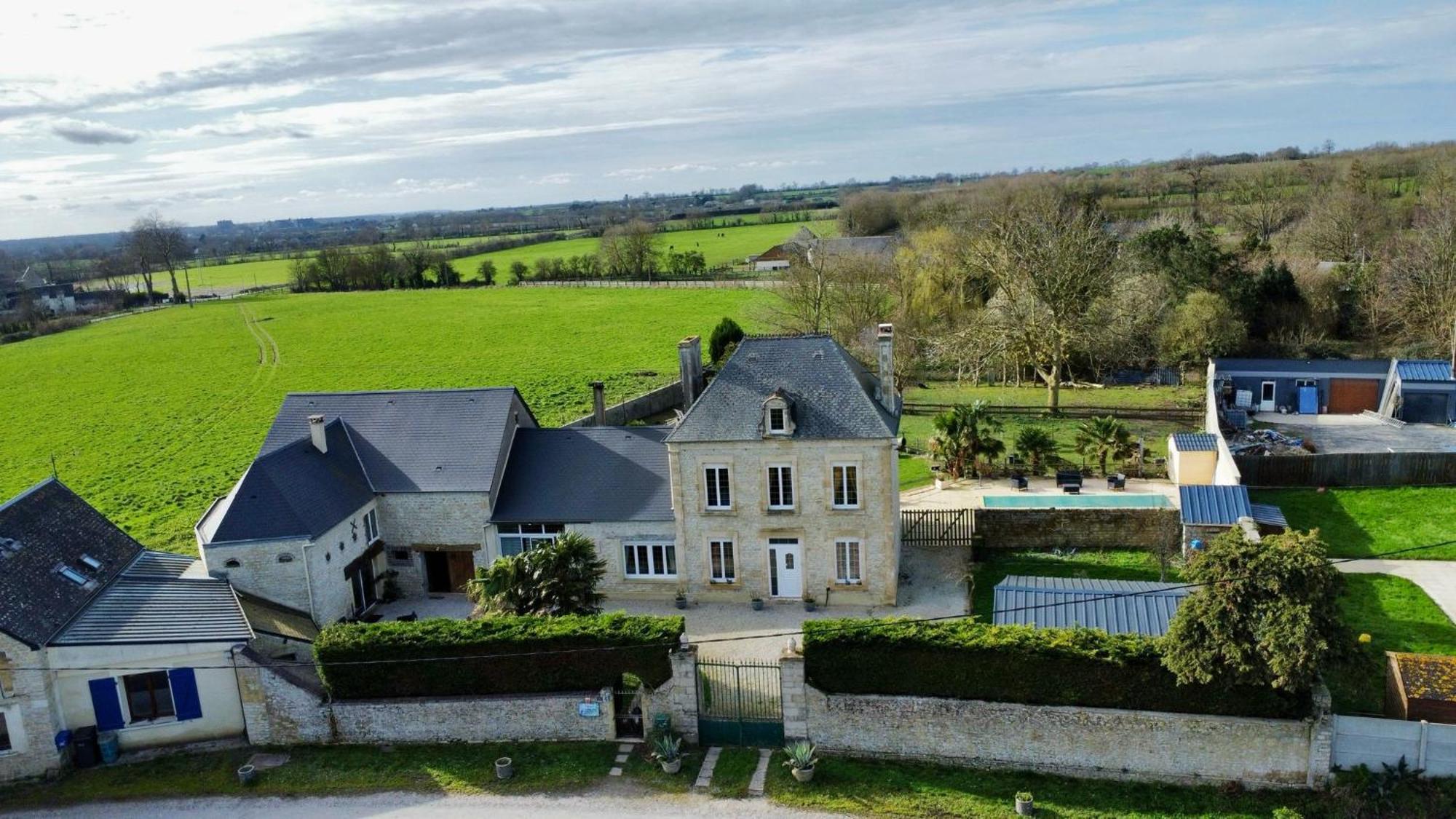 Gite Isigny Omaha Saint-Germain-du-Pert Exteriér fotografie